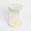 Miami White Shell Side
 Table