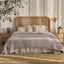 Long Island QS Rattan Bedhead.