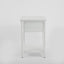 Dakota Bed Side Table 1 Drawer White