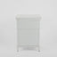 Dakota Bed Side Table 3 Drawer White