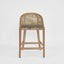 Beau Counter Stool Leather Seat Only Black