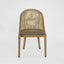 Beau Dining Chair Leather Seat Only Black