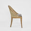 Beau Dining Chair Leather Seat Only Black