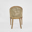 Beau Dining Chair Leather Seat Only Black