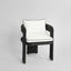 Cassius Occasional Dining Chair Outdoor Black