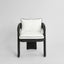 Cassius Occasional Dining Chair Outdoor Black