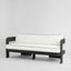 Cassius 3 Seat Sofa Outdoor Black
