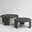 Cassius Outdoor Round Coffee Table Black