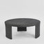 Cassius Outdoor Round Coffee Table Black