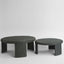 Cassius Outdoor Round Coffee Table Black