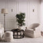 Regatta Fringe Armchair Beige Stripe