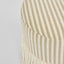 Regatta Fringe Ottoman Beige Stripe