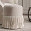 Regatta Fringe Ottoman Beige Stripe