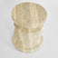Rook Side Table Grey Travertine Look - Outdoor