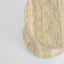 Rook Side Table Grey Travertine Look - Outdoor