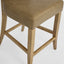 Claude Oakwood Leather Counter Stool