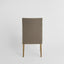 Slip Cover Only - Clifton Dining Chair Short Brown W/Ivory Piping