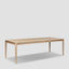 Bayview 240cm Dining Table Natural Whitewash