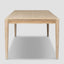 Bayview 240cm Dining Table Natural Whitewash