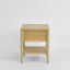 Bayview 1 Drawer Side Table Natural Whitewash