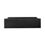 Sorrento Black 3 Drawer Console
