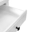 Sorrento White 3 Drawer Console