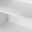 Sorrento Large Glass Door Hamptons Cabinet White