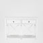 Sorrento 2 Drawer White Console