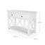 Sorrento 2 Drawer White Console