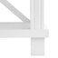 Sorrento White Bedside Table