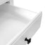 Sorrento White Bedside Table