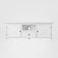 Sorrento Media Unit White