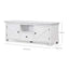 Sorrento Media Unit White