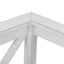 Sorrento Glass Top Side Table