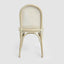 Alwyn Rattan Elm Wood Dining Chair Grey Dust