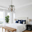 Palm Leaves Chandelier