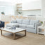 Clovelly 3 Seater Left Chaise Sofa Beach