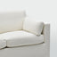 Clovelly 3 Seater Left Chaise Sofa Ivory