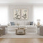 Clovelly 3 Seater Right Chaise Sofa Ivory