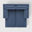 Clovelly Double Chaise Daybed Navy