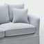 Noosa 3 Seater Left Chaise Sofa Beach