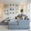 Noosa 3 Seater Right Chaise Sofa Beach