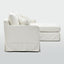 Noosa 3 Seater Right Chaise Sofa Ivory