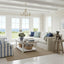 Noosa 3 Seater Right Chaise Sofa Ivory