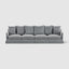 Noosa 4 Seat Modular Sofa Grey