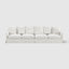 Noosa 4 Seat Modular Sofa Ivory