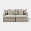 Noosa Double Chaise Daybed Natural