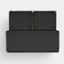 Noosa Double Chaise Daybed Natural