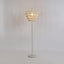 Raindrop Chandelier Floor Lamp White