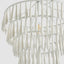 Raindrop Chandelier Floor Lamp White